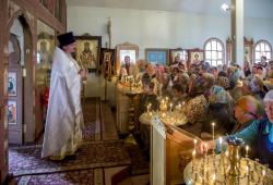 Служба на Преображение Господне 2015 год. Проповедь