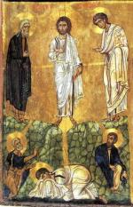 рехчастная икона. XII в. Монастырь cв.Екатерины, Синай, Египет. Фрагмент