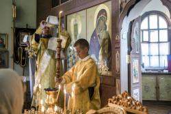 Служба на Преображение Господне 2015 год. Великий вход