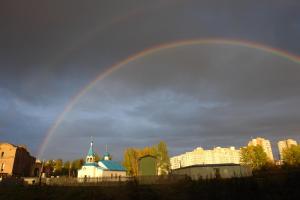 Радуга над храмом