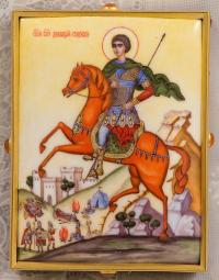 икона св.великомуч.Димитрия Солунского