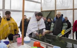 Крещение Господне в Свято-Тихоновском храме 2015