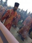 Встреча ковчега с десницей мощей великомученика Георгия Победоносца Встреча ковчега с десницей мощей великомученика Георгия Победоносца