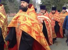 Встреча ковчега с десницей мощей великомученика Георгия Победоносца Встреча ковчега с десницей мощей великомученика Георгия Победоносца