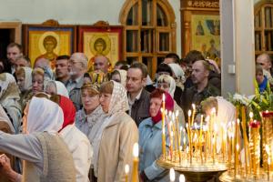Пасхальная ночная служба
