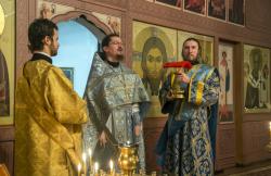 Престольный праздник в Нечаянной Радости 2014 (Причащение)