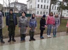 Встреча ковчега с десницей мощей великомученика Георгия Победоносца Встреча ковчега с десницей мощей великомученика Георгия Победоносца