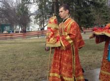 Встреча ковчега с десницей мощей великомученика Георгия Победоносца Встреча ковчега с десницей мощей великомученика Георгия Победоносца