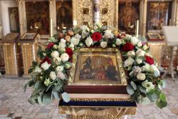 Икона Преображения Господня в академическом храме