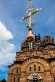Установка креста Установка креста