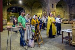 Установка креста Установка креста