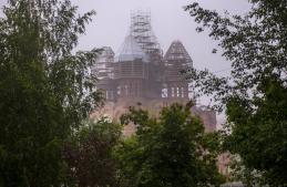 Установка креста Установка креста