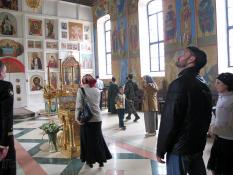 В храме Алексия человека Божия В храме Алексия человека Божия