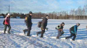 Военно-полевой выход в селе Григорьевское Военно-полевой выход в селе Григорьевское