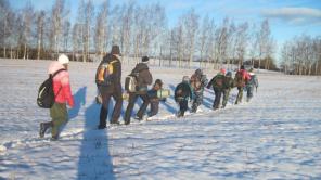 Военно-полевой выход в селе Григорьевское Военно-полевой выход в селе Григорьевское