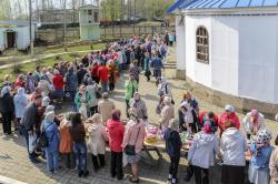 Великая суббота. Освящение куличей.