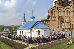 Великая суббота. Освящение куличей.